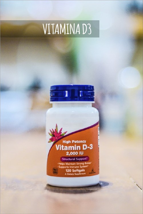 Vitamina D3 (120 Cáps / 2.000UI)