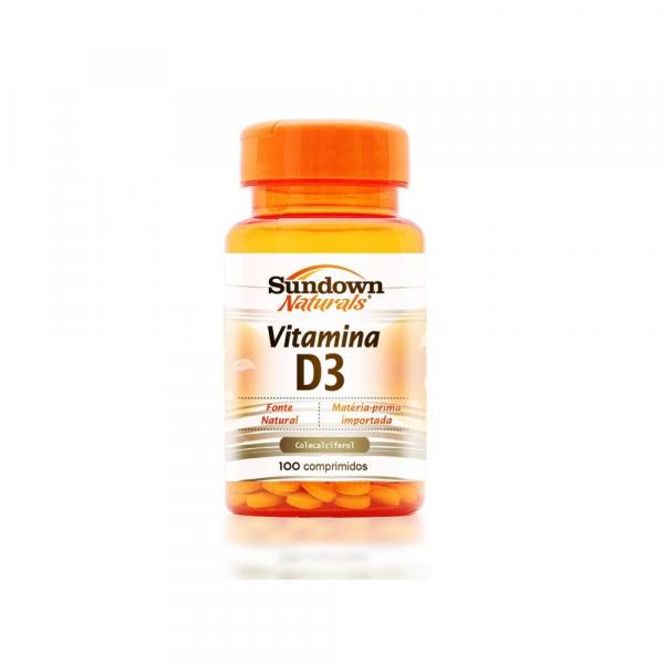 Vitamina D3 100 Cápsulas - Sundown Naturals