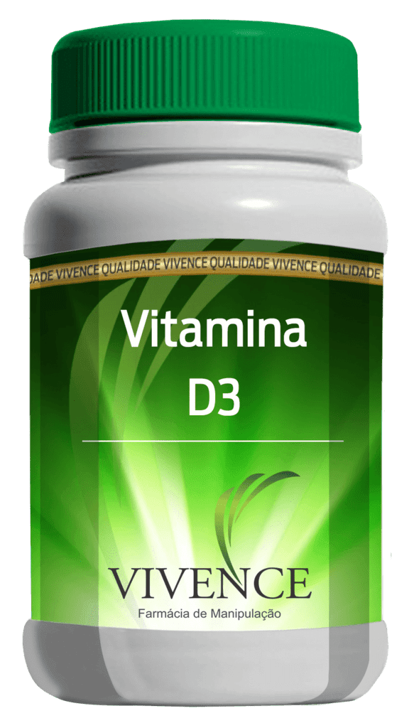 Vitamina D3 1000 Ui - Sistema Imunológico (90 Cápsulas)