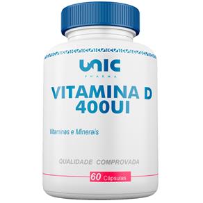 Vitamina D - 400 Ui 60 Caps Unicpharma