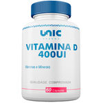 Vitamina D 400 Ui 60 Caps Unicpharma