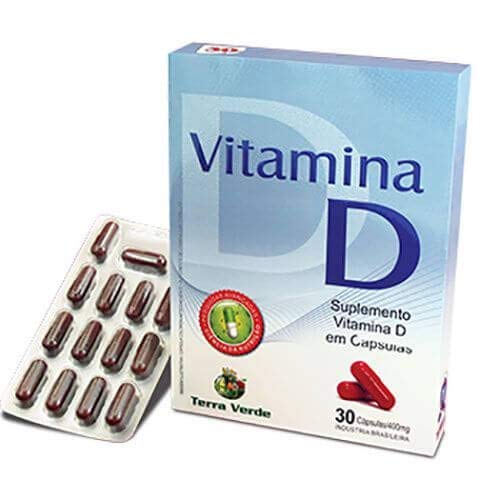 Vitamina D 400mg (30 Caps) Terra Verde
