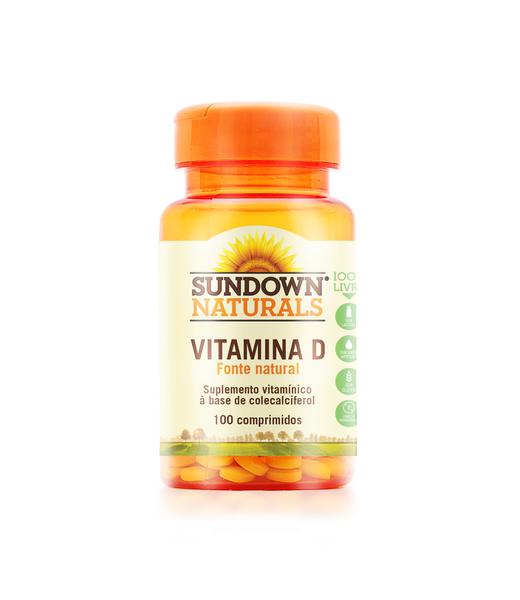 Vitamina D 400UI com 100 Cápsulas Sundown Naturals