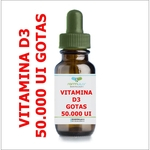 Vitamina D3 50.000 Ui Gotas Colecalciferol Vegana