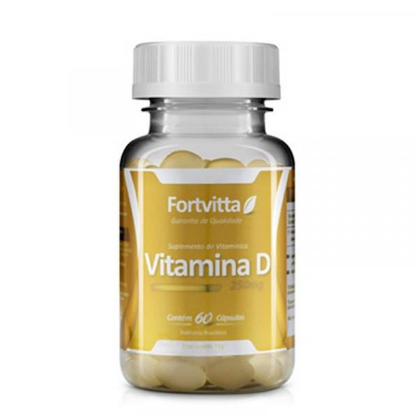 Vitamina D 250mg - 60 Cápsulas - Fortvitta