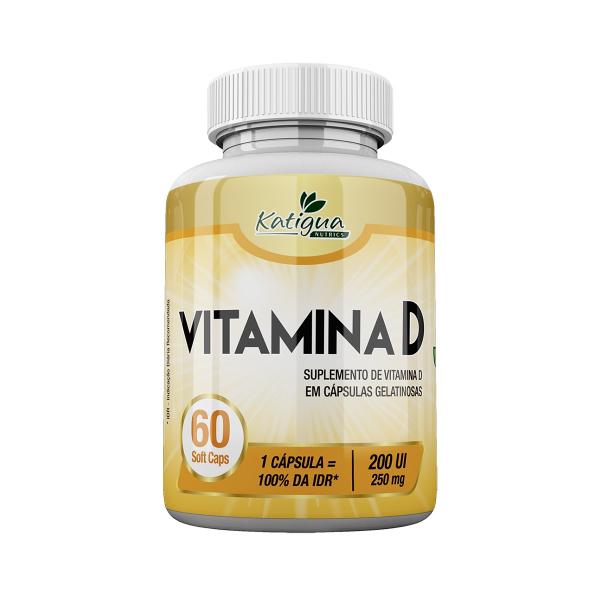 Vitamina D 250mg 60 Cápsulas - Katiguá - Katigua