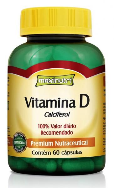 Vitamina D 60 Caps Maxinutri