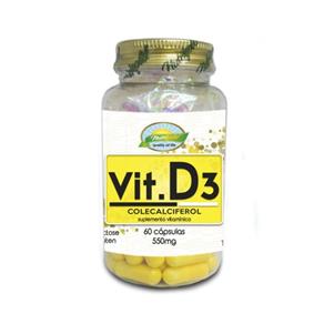 Vitamina D3 (Colecalciferol) Nutrigold 60 Cápsulas