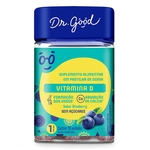 Vitamina D Dr Good Suplemento Pastilha Blueberry c/30 Gomas
