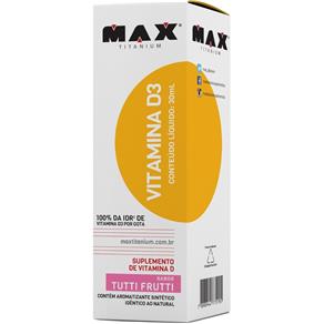 Vitamina D3 - Max Titanium - 30Ml