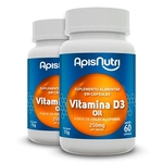 Vitamina D3 Oil Apisnutri 60 cápsulas