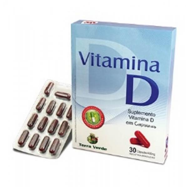 Vitamina D Terra Verde 30 Cápsulas 400 Mg