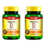 Vitamina D - 2X 60 Cápsulas - Maxinutri