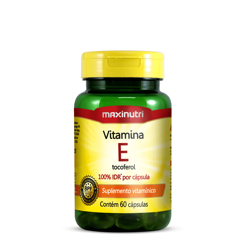 Vitamina e 100% Idr - 60 Caps