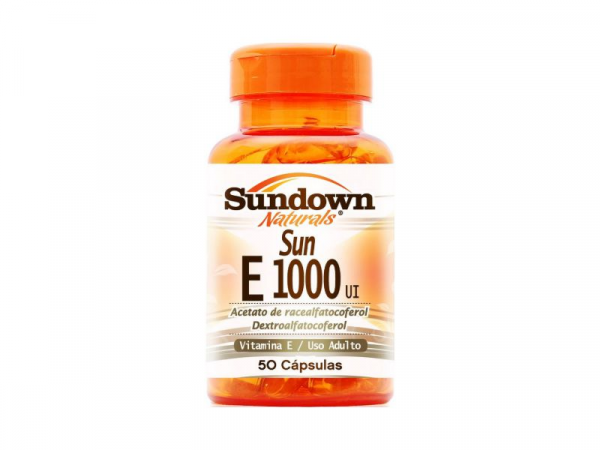 Vitamina e 1000 Ui Sundown 50 Cápsulas - Sundown Naturals Vitaminas