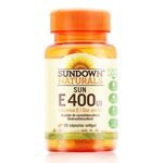 Vitamina e 400 Iu com 30 Cápsulas Sundown Naturals