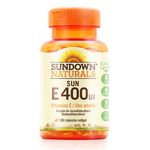 Vitamina e 400 Iu com 180 Cápsulas Sundown Naturals