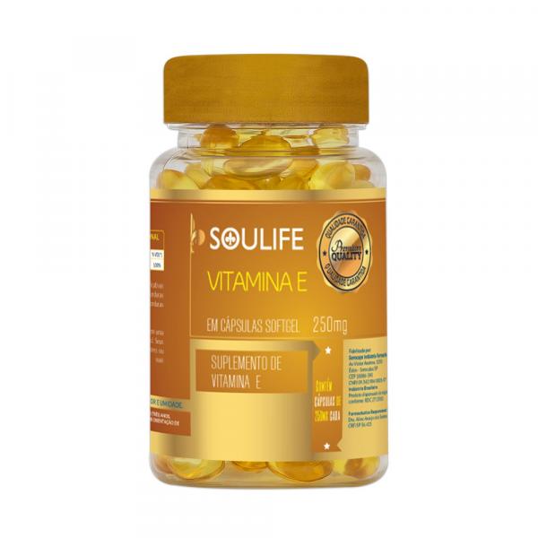 Vitamina e 250mg - 60 Cáps - Soulife