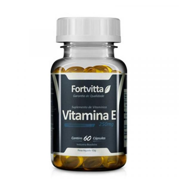 Vitamina e 250mg - 60 Cápsulas - Fortvitta