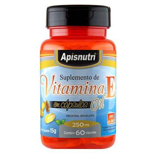 Vitamina e 60 Caps 250 Mg