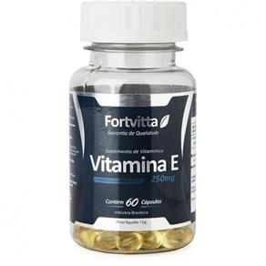 Vitamina e 60 Cápsulas - Fortvitta - SEM SABOR