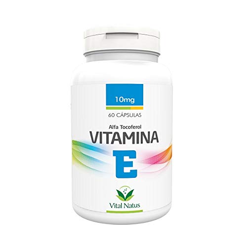 Vitamina e - Alfa Tocoferol 60 Capsulas 10mg - Vital Natus