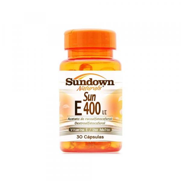 Vitamina e Sun E-400ui 30 Cápsulas - Sundown Naturals
