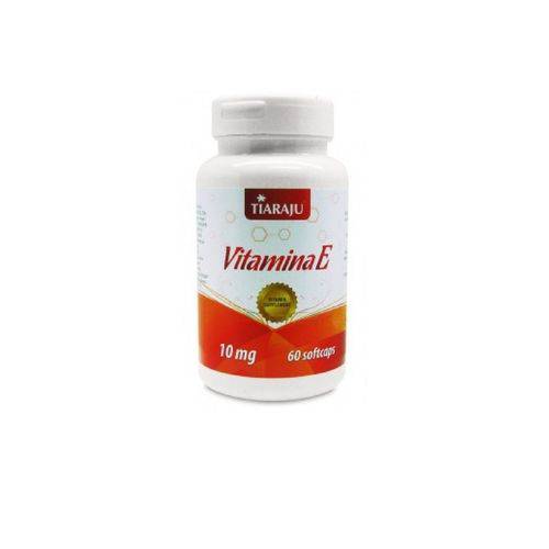 Vitamina e - Tiaraju - 60 Cápsulas 10mg