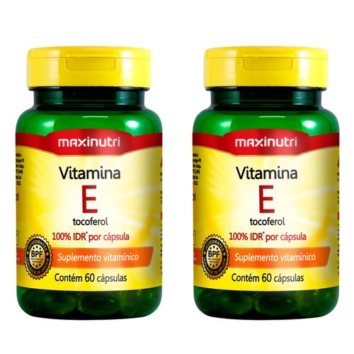 Vitamina e - 2X 60 Cápsulas - Maxinutri