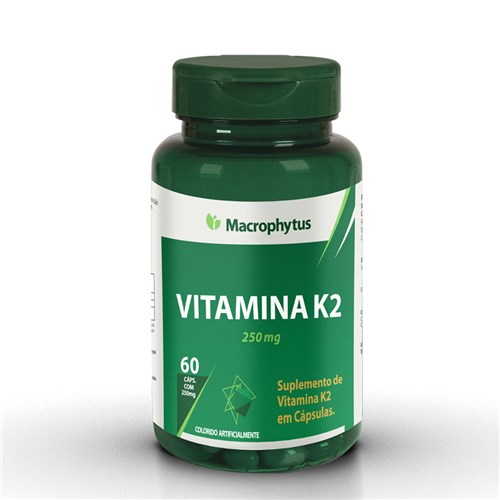 Vitamina K2 250mg 60 Cápsulas - Macrophytus