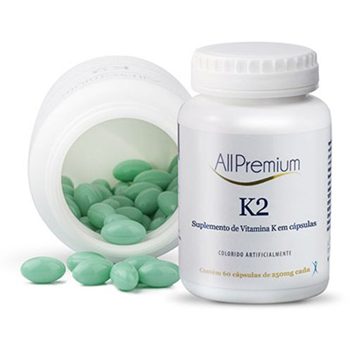 Vitamina K2 60 Cápsulas de 250mg.