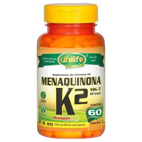 Vitamina K2 Menaquinona 60 Capsulas de 500mg