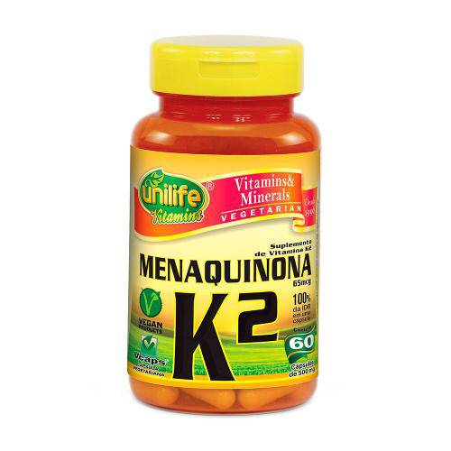 Vitamina K2 Menaquinona 60 Capsulas