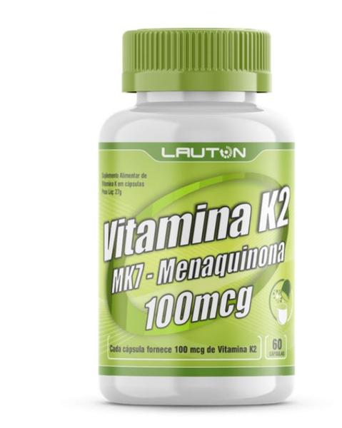 Vitamina K2 (mk-7) 100mcg 60 Cápsulas Lauton Nutrition