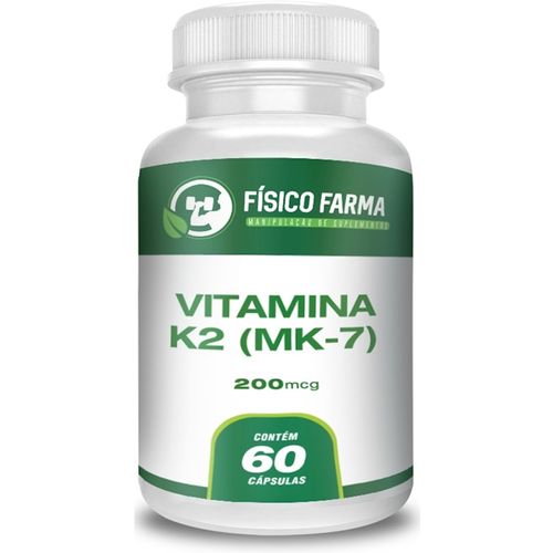 Vitamina K2 (mk-7) 100mcg 60 Cápsulas