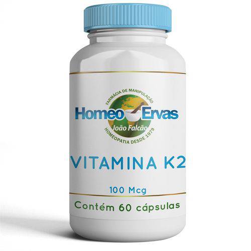 Vitamina K2-MK7 100Mcg - 60 CÁPSULAS