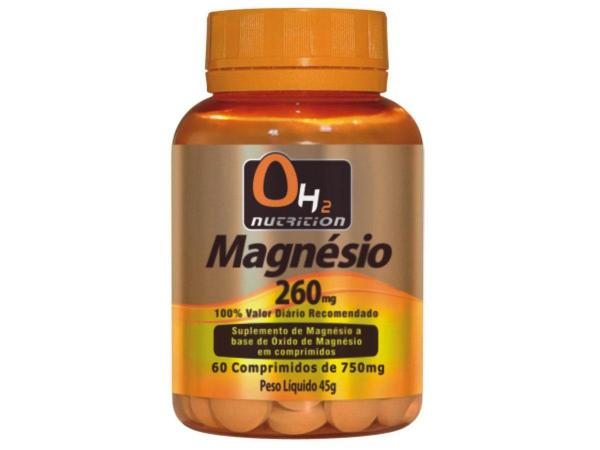 Vitamina Magnésio 260Mg 60 Comprimidos - OH2 Nutrition
