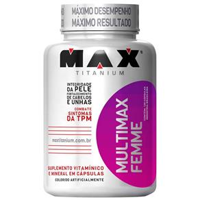 Vitamina Multimax Femme 120 Caps - Max Titanium