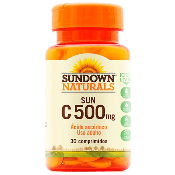 Vitamina Sun C500mg 30 Comprimidos Sundown