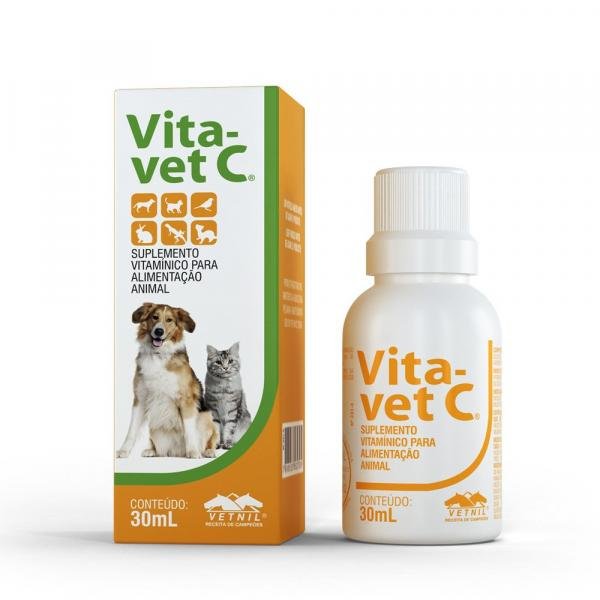 Vitamina Vetnil Vita Vet C Gotas 30ml