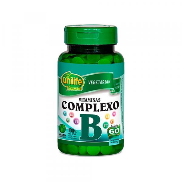 Vitaminas COMPLEXO B - 60 Comprimidos Unilife