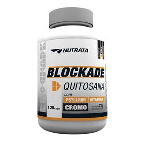 Vitaminas e Minerais BLOCKADE Quitosan - Nutrata - Sem Sabor - 120 Cápsulas