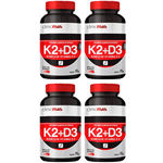 Vitaminas K2 + D3 4 Unidades De 30 Cápsulas Clinic Mais