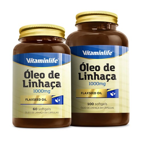 Vitaminlife Oleo de Linhaca 60 Caps