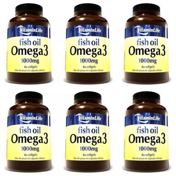 Vitaminlife Omega 3 1000mg C/60 (Kit C/06)