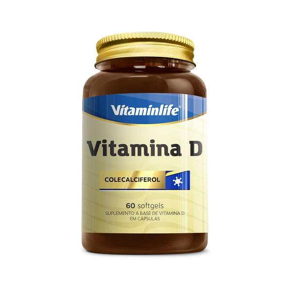 Vitaminlife Vitamina D Colecalciferol 60 Caps