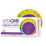 Vitaone Cabelo E Unha Suplemento Vitamínico Mineral 30 Cáps - One Farma