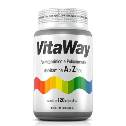 Vitaway - Polivitamínico a Z - 120 Cáps - Fitoway