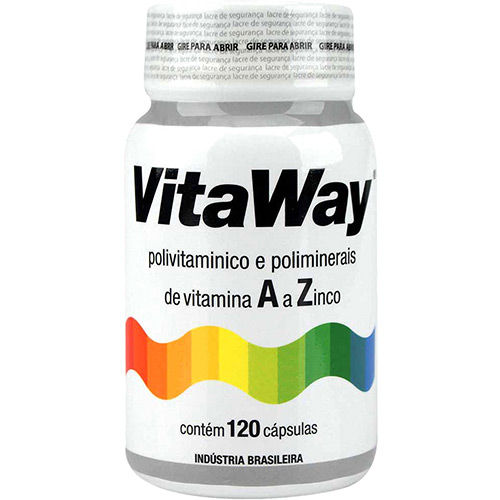 Vitaway Polivitamínico a Z - 120 Cápsulas - Fitoway