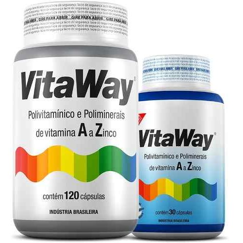 Vitaway Polivitamínico de a Z - Fitoway - 240 Cápsulas